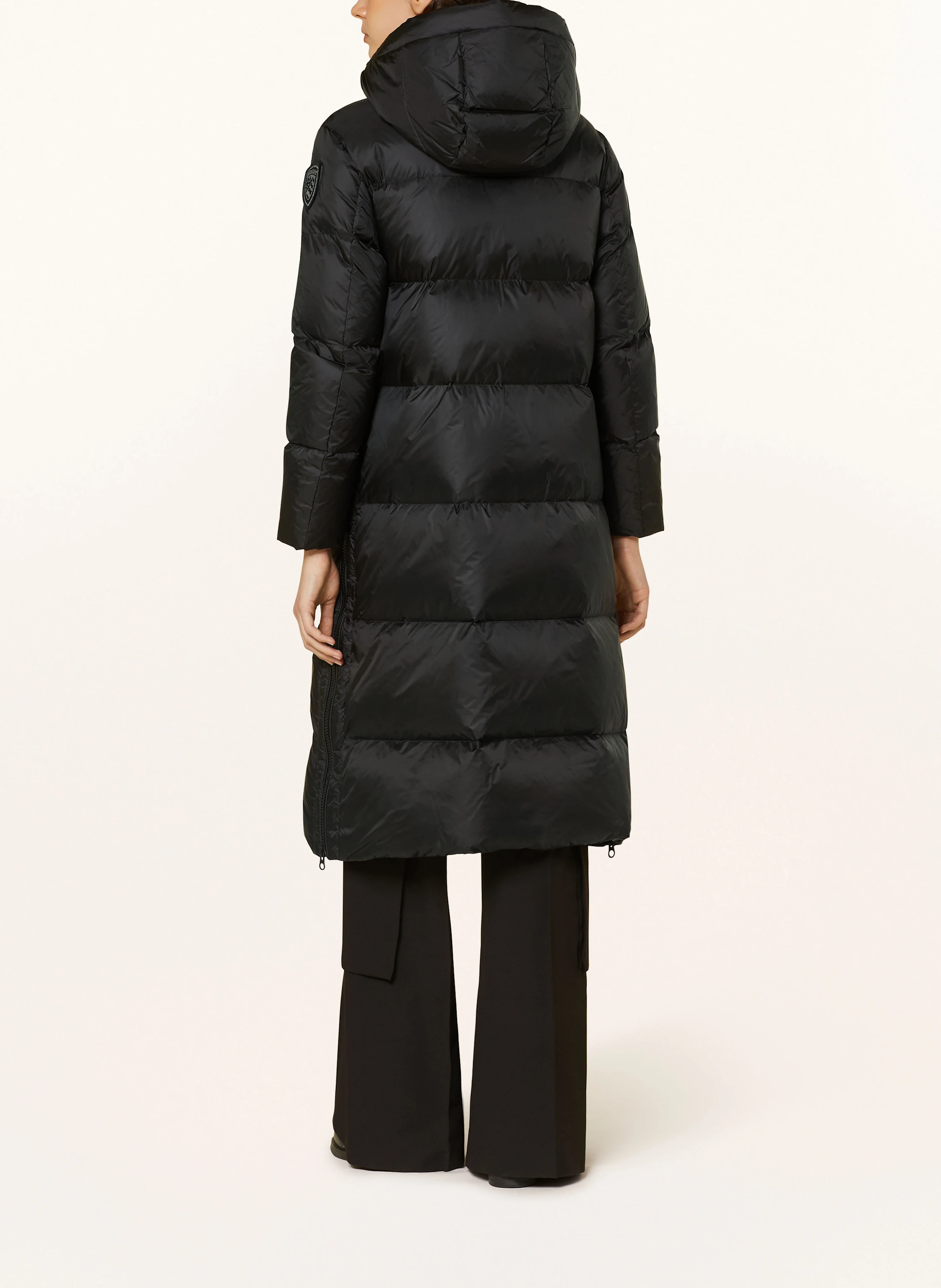 Blauer Daunenmantel CELIA