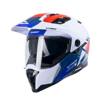 Casque Kenny EXTREME - GRAPHIC - Blanc