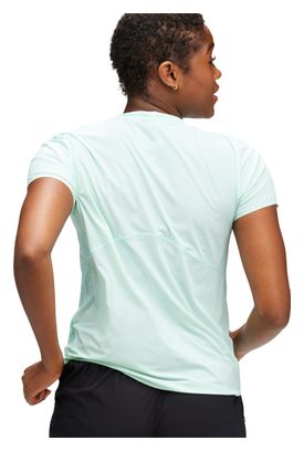 T-shirt manches courtes Hoka Airolite Run Bleu Femme