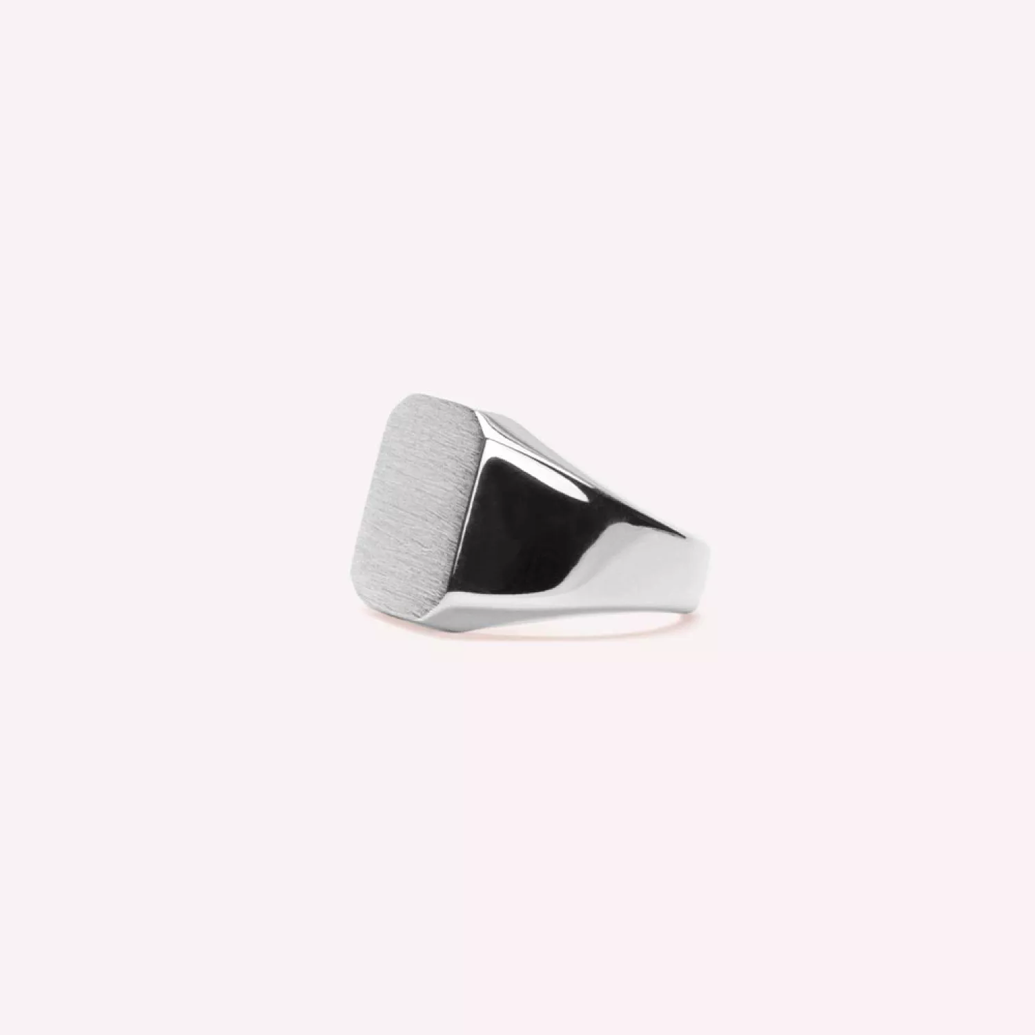 IX Studios Octagon Signet Ring 22 kt. Sølv DMN0290RH