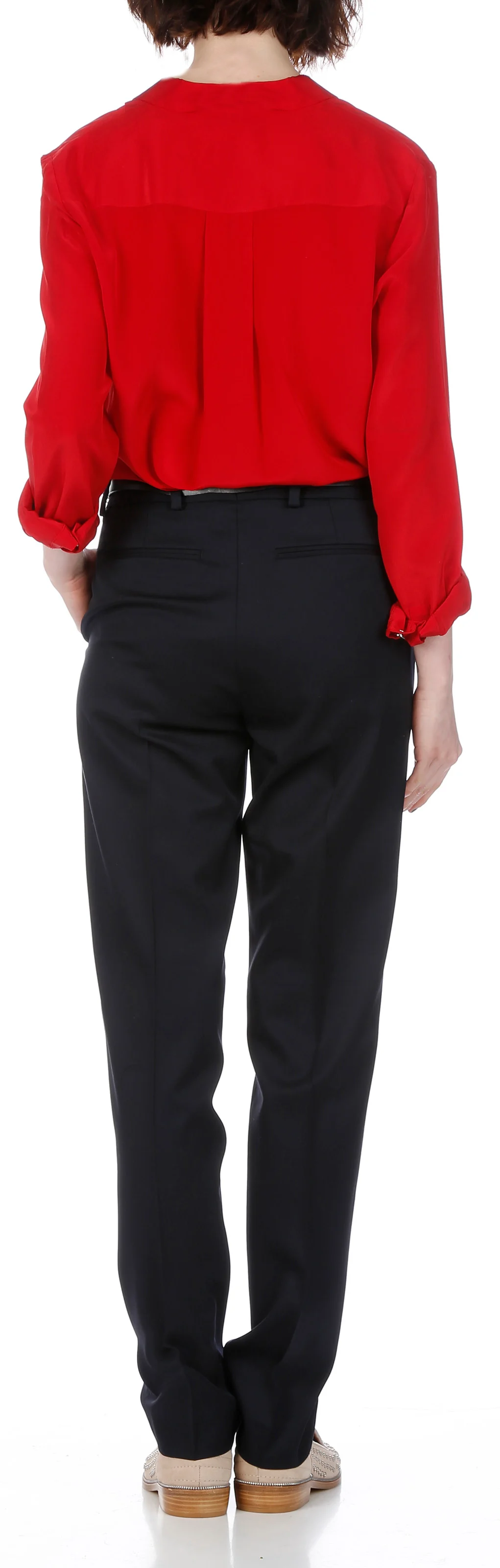 Pantalon slim | Bleu