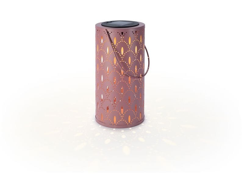 STT Solar Ornament Lantern Mauve Dekorative Solarleuchte