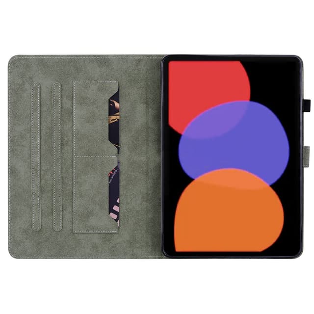 SKALO Xiaomi Pad 6 Cute Tiger PU-læder Flip Cover