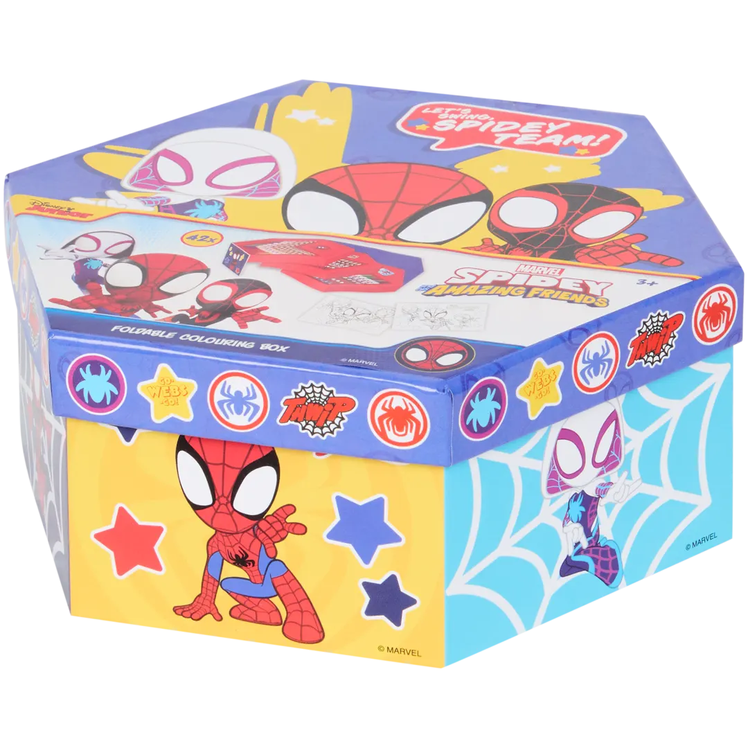 Boîte de coloriage pliable