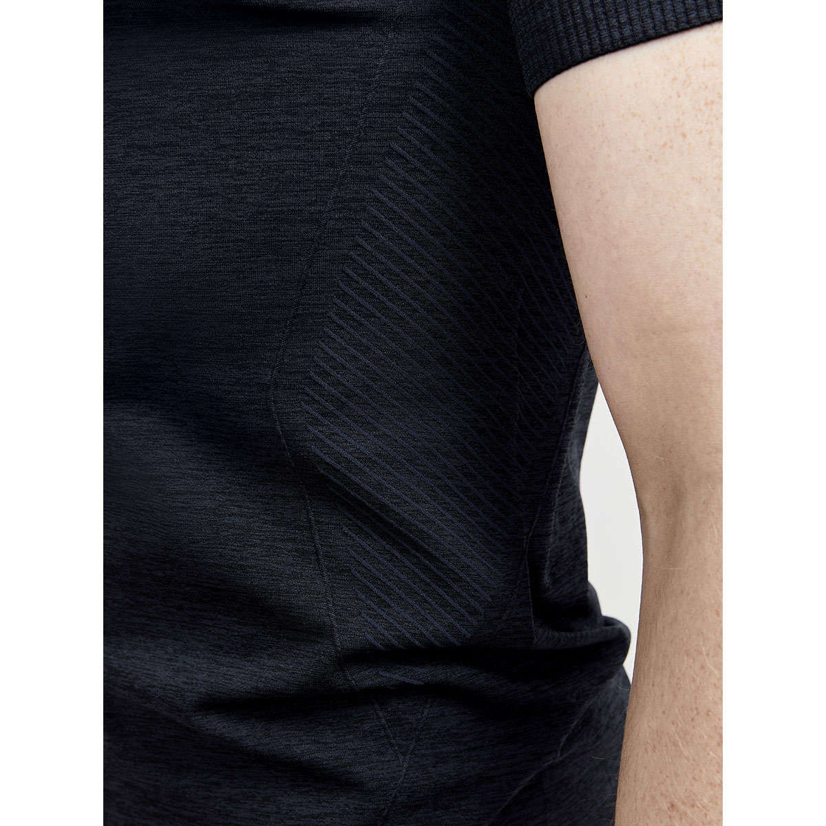 Craft CORE Dry Active Comfort Hardloopshirt Korte Mouwen Zwart Heren