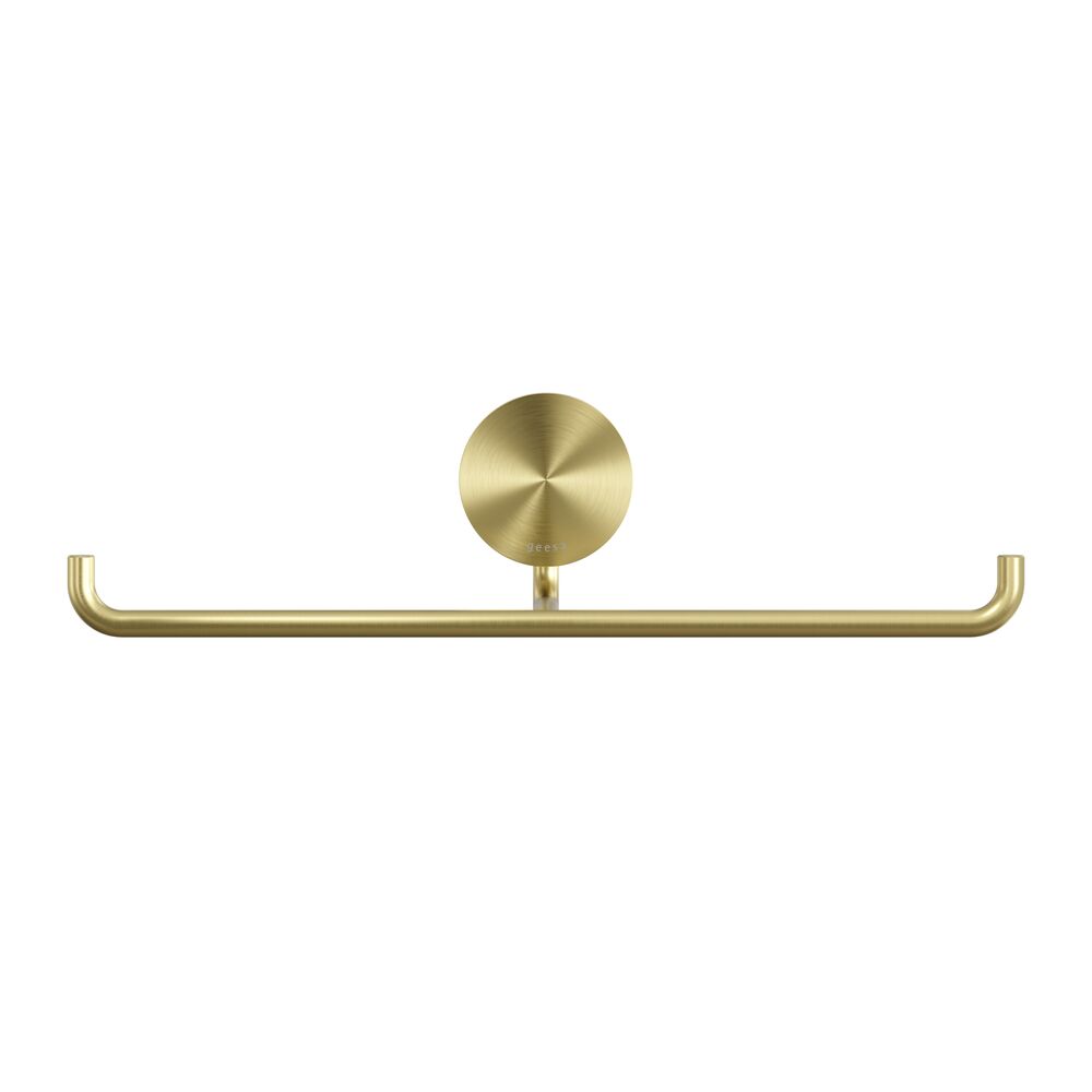 Geesa Opal toiletrolhouder dubbel goud geborsteld
