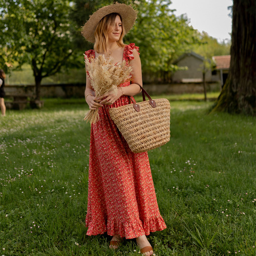 Céleste - AURORE version courte - Rouge