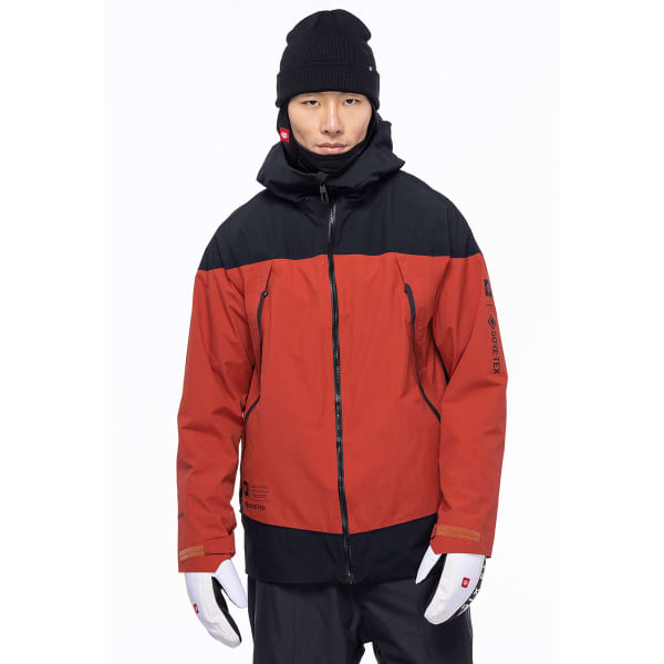Veste snowboard 686 GORE-TEX HYDRASTASH SYNC JKT BRICK RED CLRBLK