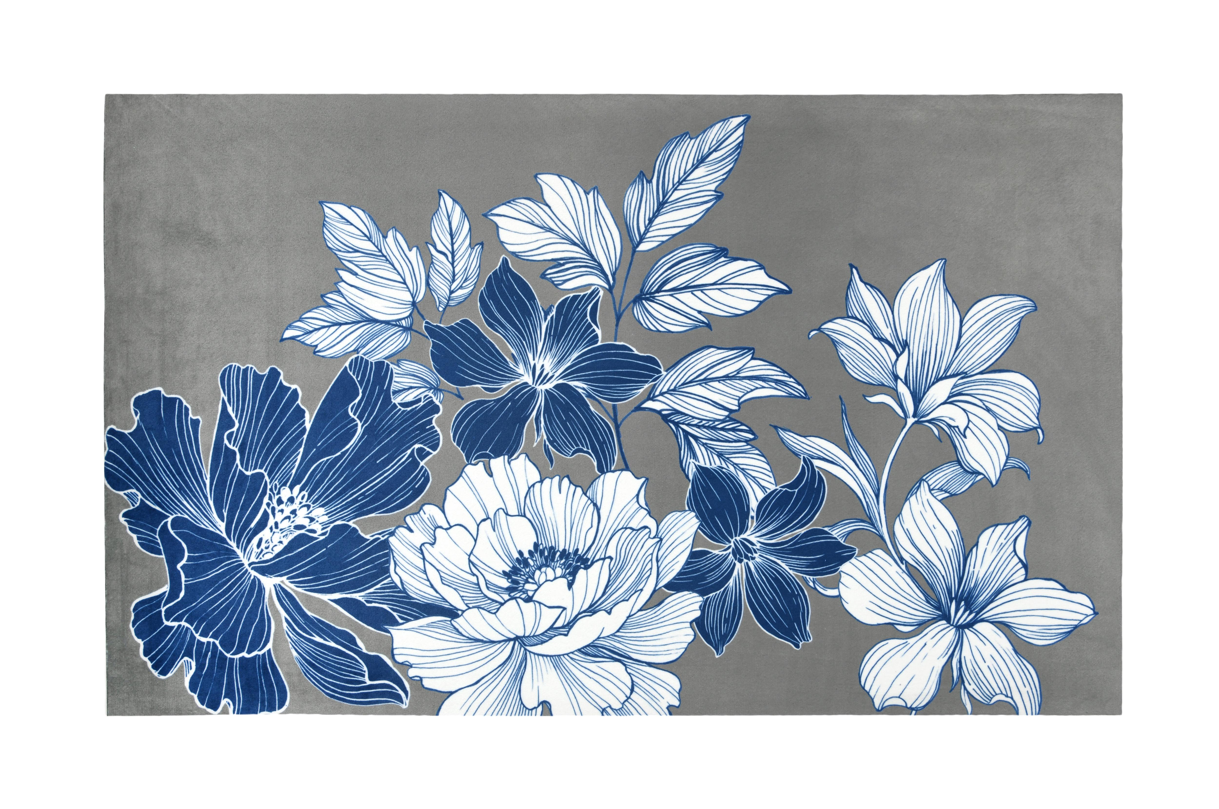 AZELIA TAPIS RUBBER 45X75CM SAUGE