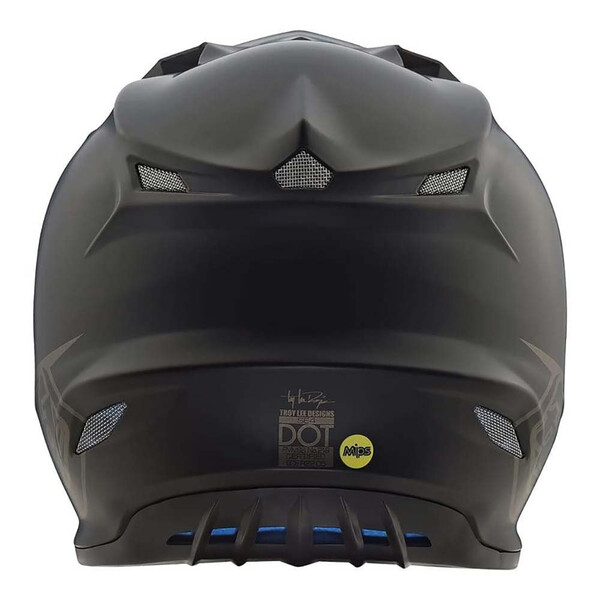 Troy Lee Designs - Casque SE4 Polyacrylite Mono Noir Mat