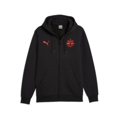 PumaRBS ESS FZ Hooded Jacket FL - schwarz