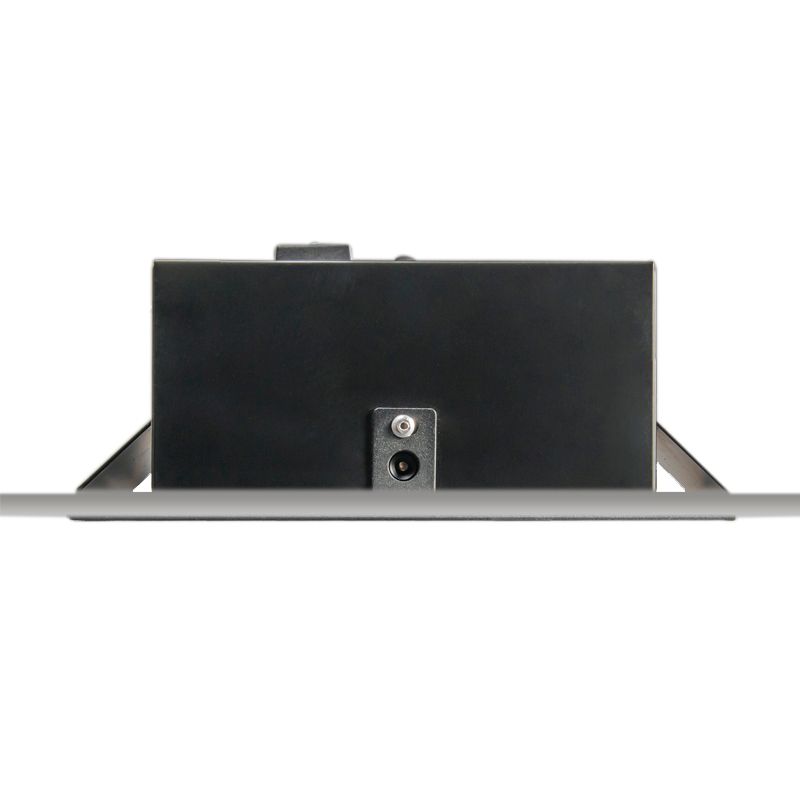 Set van 6 Inbouwspot zwart AR111 verstelbaar - Oneon