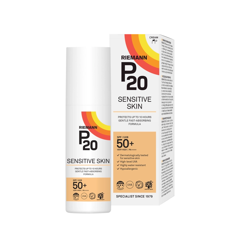 P20 Riemann Sensitive Skin Sun Protection Cream SPF 50+ 100 ml