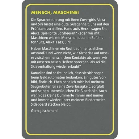 moses. 50 Fragen an Knigge zum Thema Smartphone