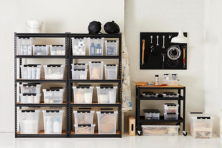 Boîte de rangement transparent Smartstore Compact 70L