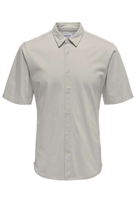 Only & Sons beige heren overhemd