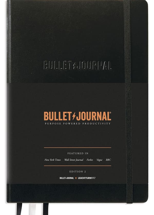Bullet journal A5 Prikket Svart Leuchtturm1917