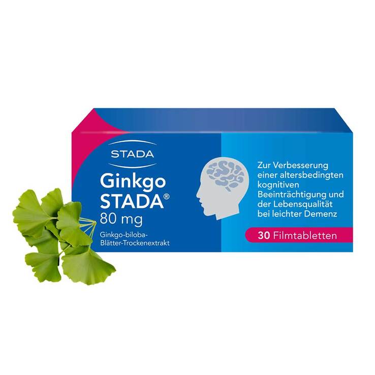 Ginkgo STADA® 80 mg Filmtabletten, 30 St