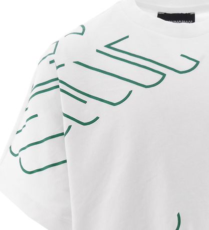 Emporio Armani T-Shirt - Weiß m. Grün