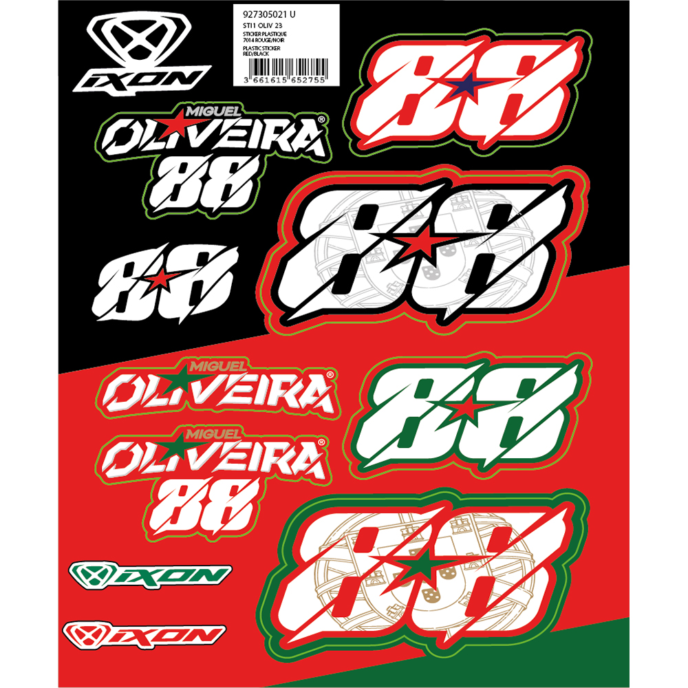 Ixon - Planches stickers Miguel Oliveira 23
