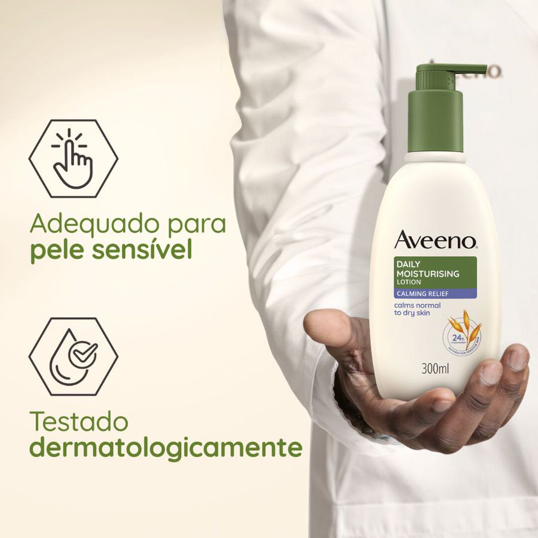 AVEENO  Daily Moisturising - Loção Corporal Lavanda - 300ml