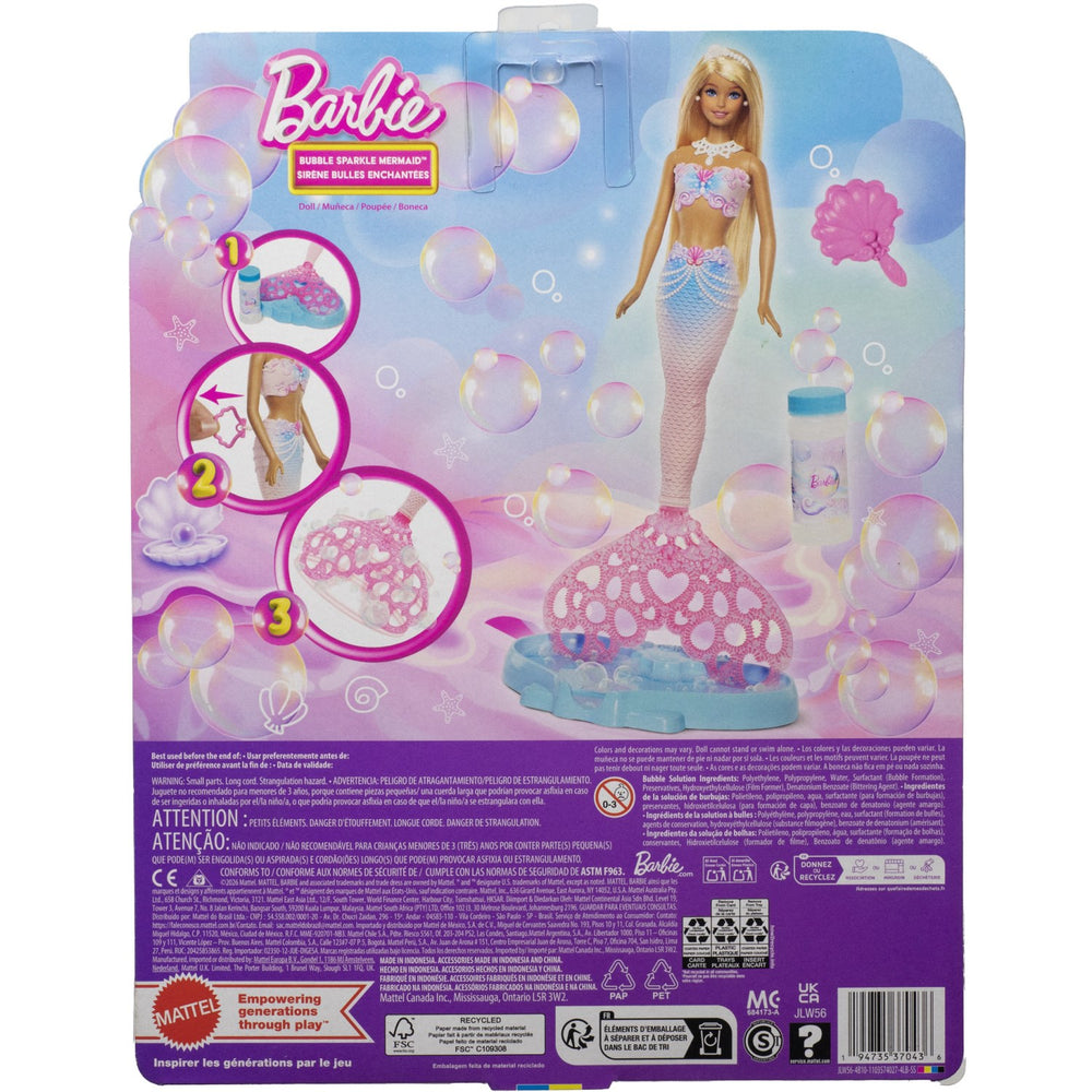 Køb Barbie® Bubbletastic Havfrue