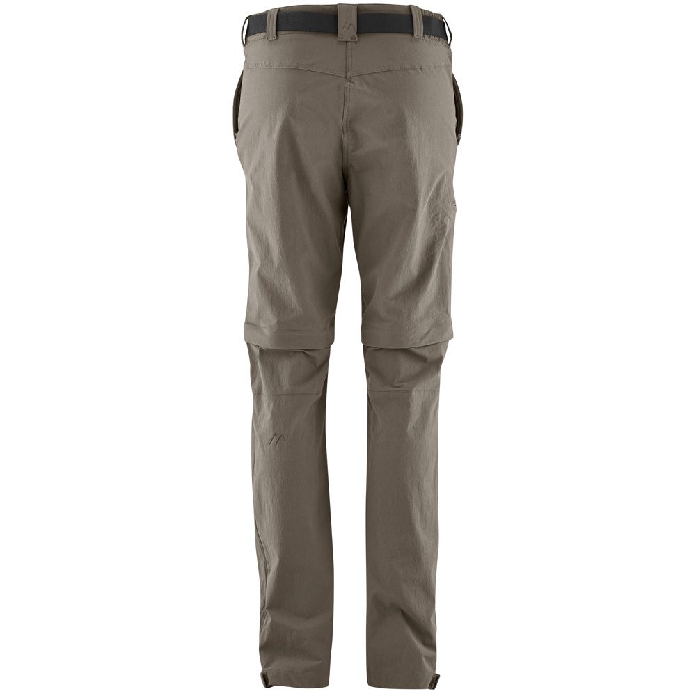 Maier Sports Nata T-Zip Off Wanderhose Damen teak