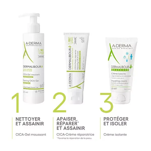 A-Derma Dermalibour+ Creme Reparador e Purificante Cica 50ml