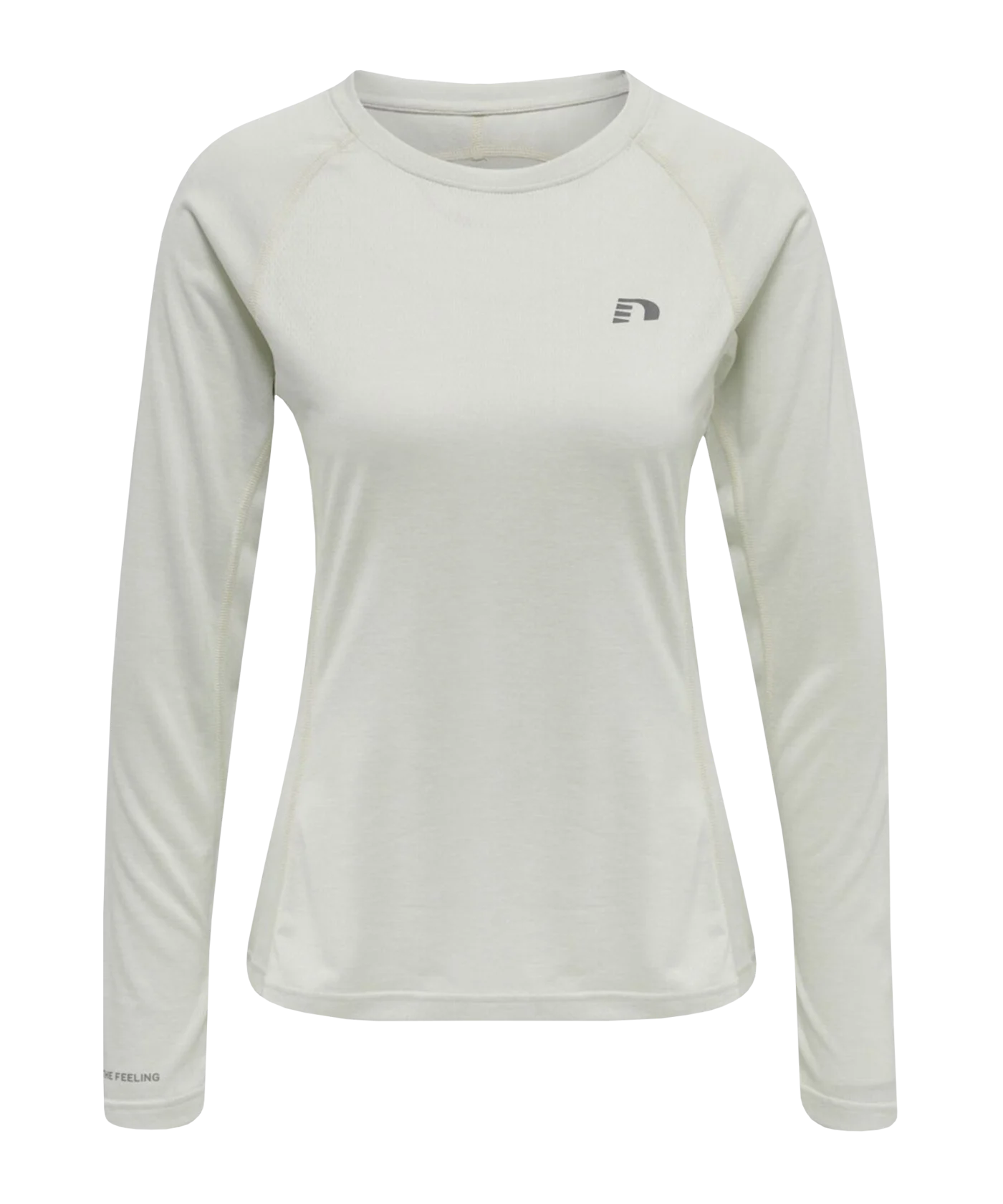 Newline Sweatshirt Running Damen Beige F1113