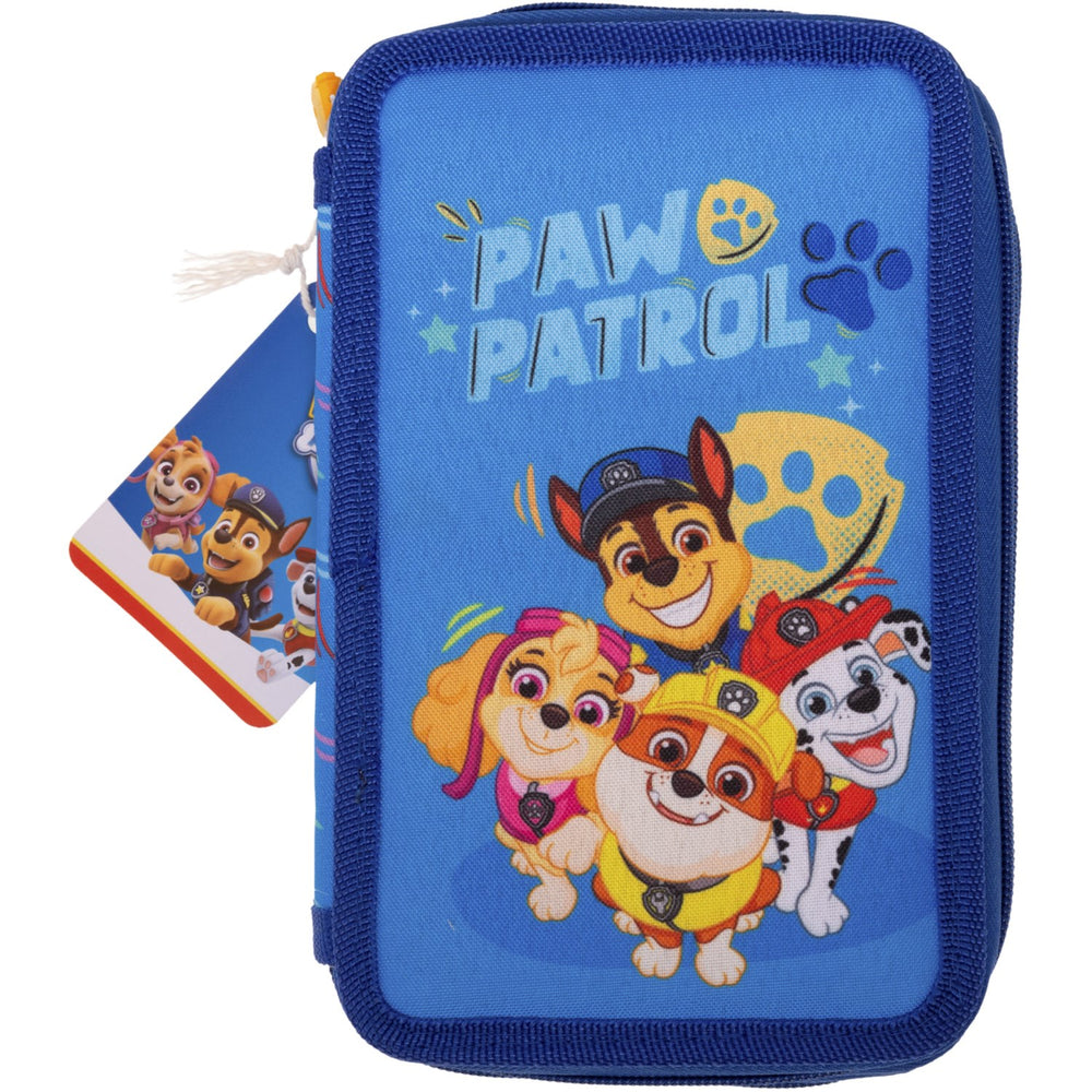 Køb Euromic Paw Patrol dobbeltdækker Penalhus med fyld
