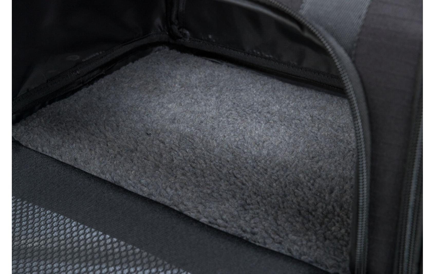 Tiertransport-Tasche Airline Plane, 28 x 25 x 44 cm, SchwarzTransport-Tasche für kleine Hunde und Katzen