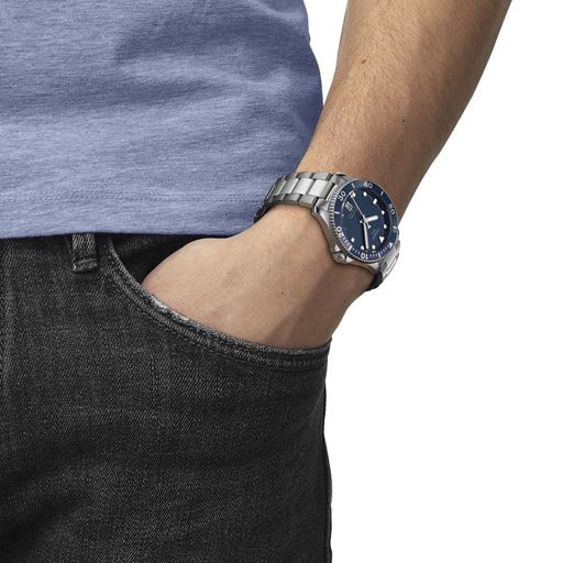 Tissot Seastar T120.410.11.041.00 Herreur, Stål, 40 mm