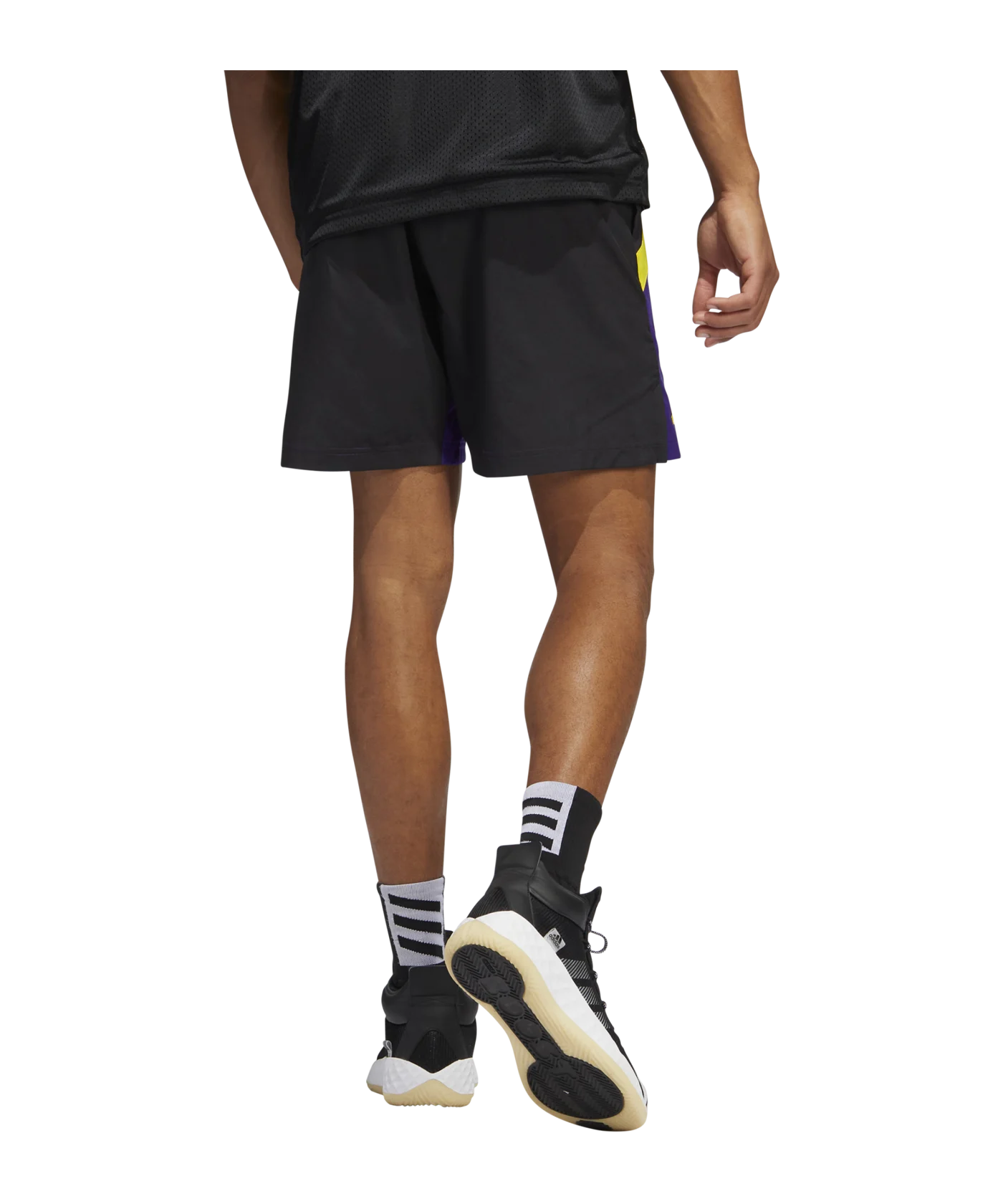 adidas Galaxy Short Schwarz Gelb