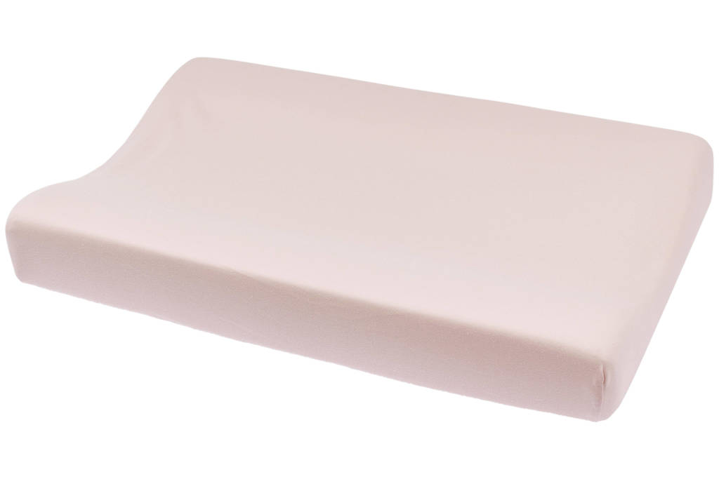 aankleedkussenhoes Basic Jersey 50x70 cm Soft Pink