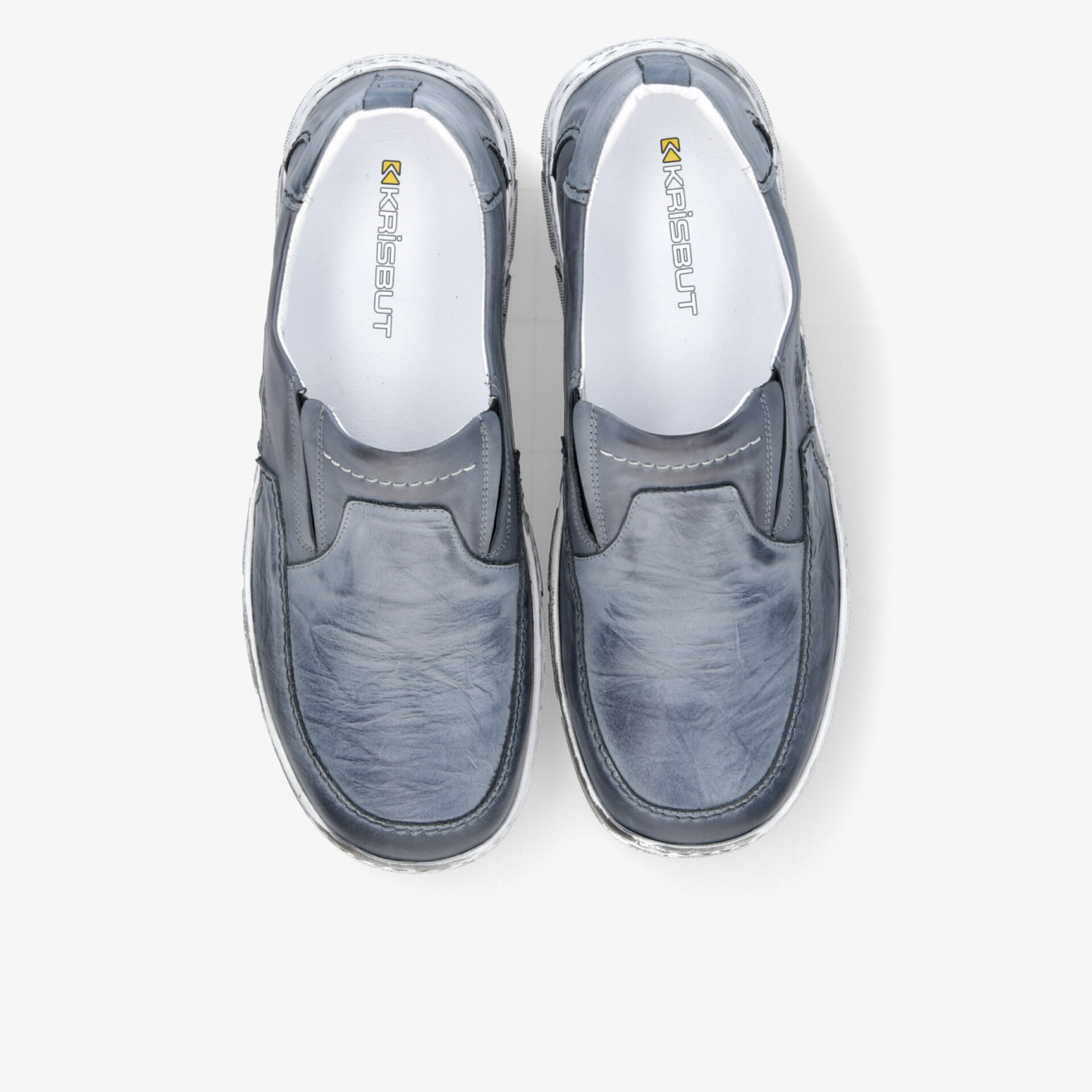 KRISBUT Herren Slipper Grau | Bequem & Stilvoll | reno.de