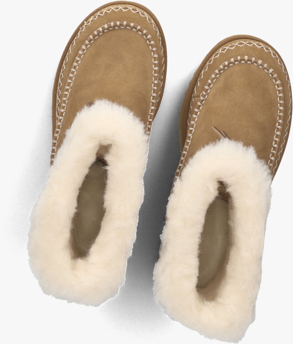 camel ugg vachtlaarzen classic mini alpine