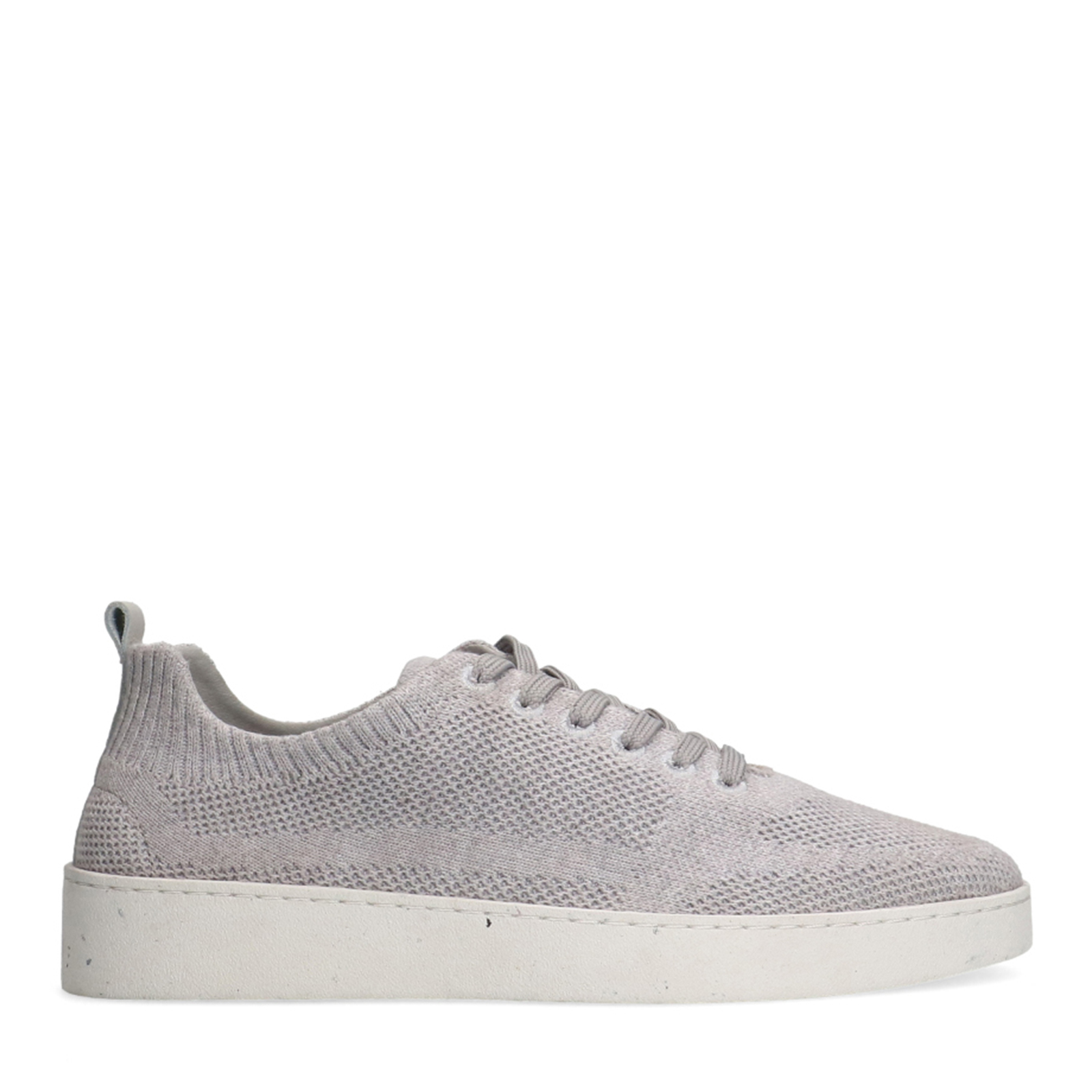 Grijze knit fabric sneakers