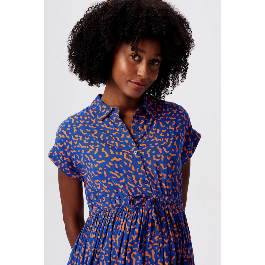 Esprit Still-Kleid Electric Blue