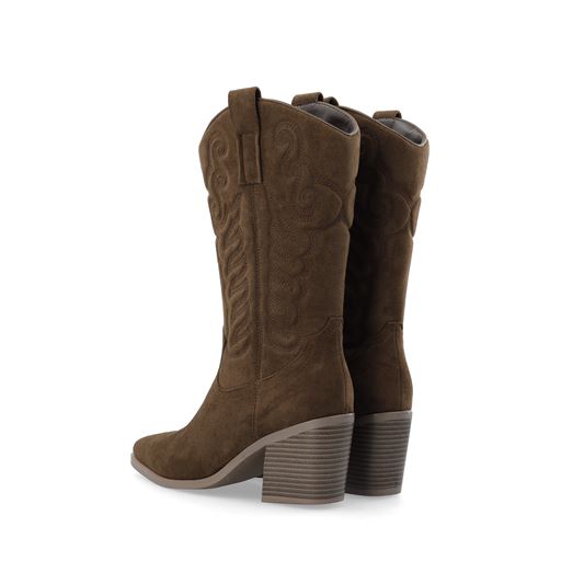 Bianco BIANora Western Mid Støvler, Dark Brown, 41