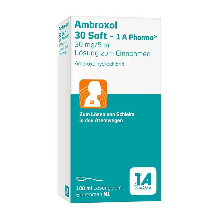 Ambroxol 30 Saft - 1 A Pharma®, 100 ml