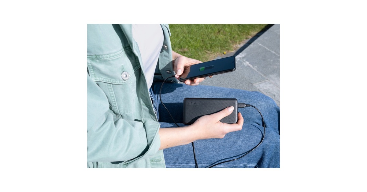 TrustPRIMO 20.000 mAh ECO powerbank  (Zwart)