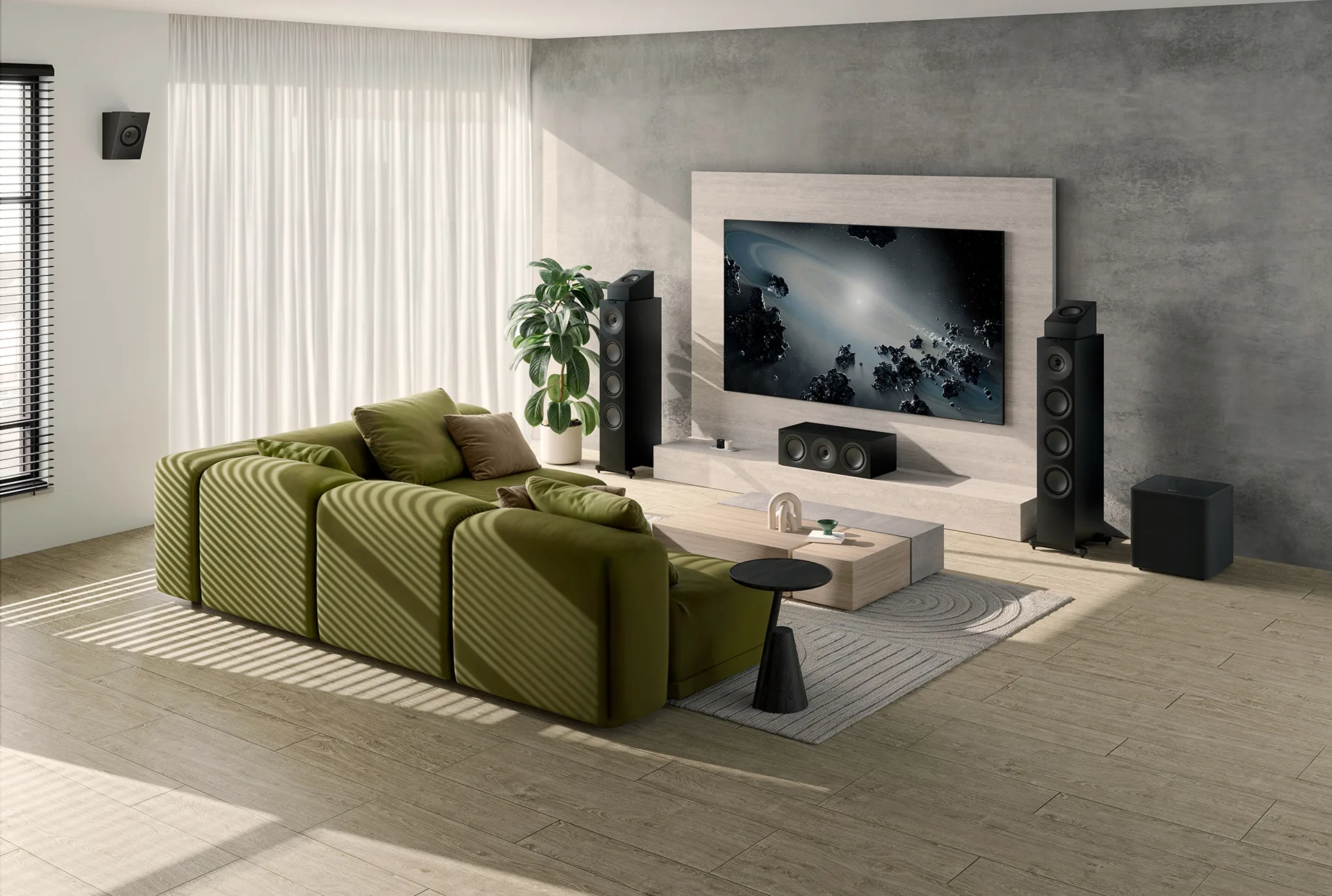 KEF Q11 Meta Noir (la paire) Enceintes colonne