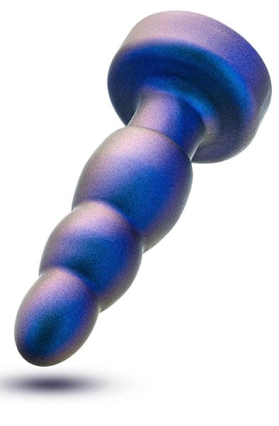 Anal Adventures Matrix Kinetik Plug Space Age Blue Analplugg med vibrator