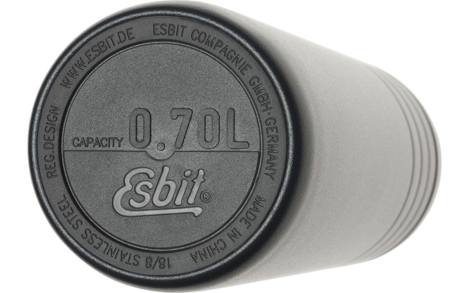 Esbit Majoris Edelstahl Isolierflasche silber 700 ml