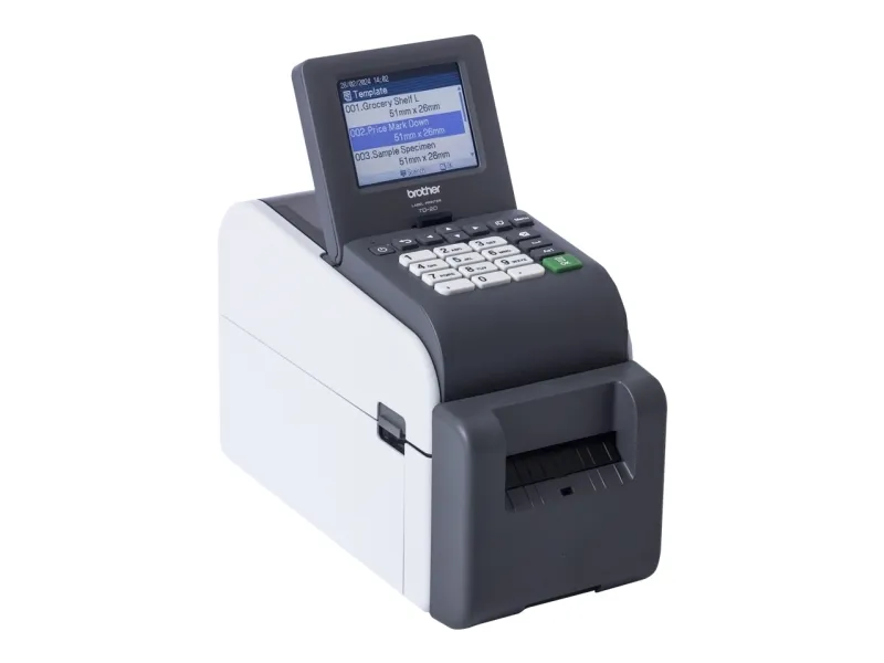 Brother TD-2320DSA300 - Mærkat/kvitteringsprinter - S/H - direkte termisk - Rulle (6,3 cm) - 300 dpi - op til 152.4 mm/sek. - USB 2.0, USB vært, LAN