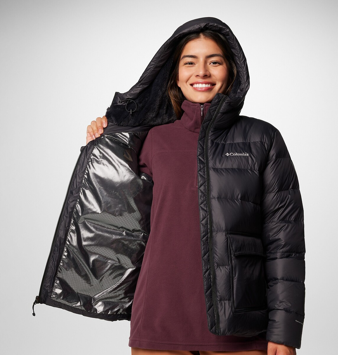 Jaqueta de plumas com capuz COLUMBIA Harmony Falls™