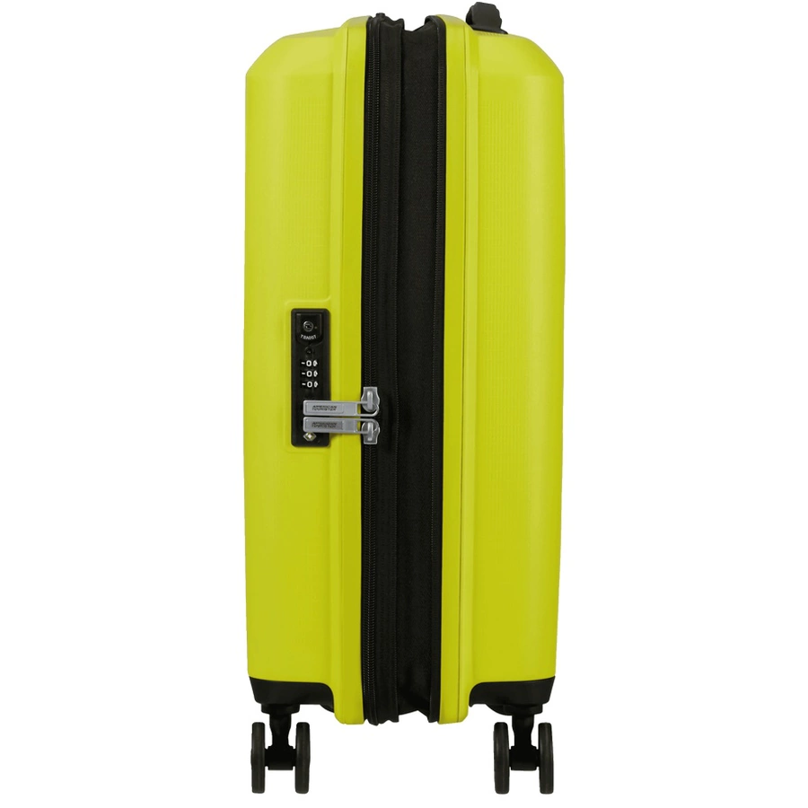 American Tourister Aerostep - 4-Rollen-Kabinentrolley 55 cm erw. light lime