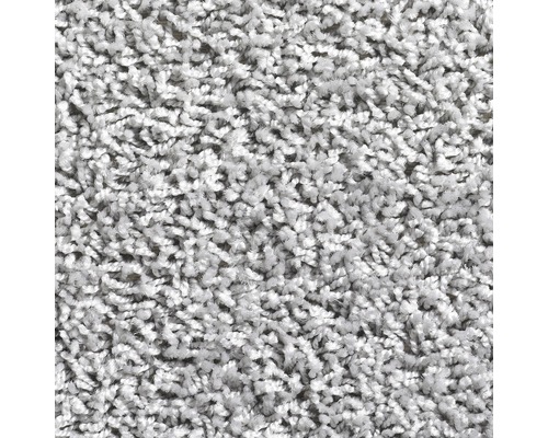 Julia lichtgrijs crinkle velours tapijt, 500 cm breed (verkocht per meter)