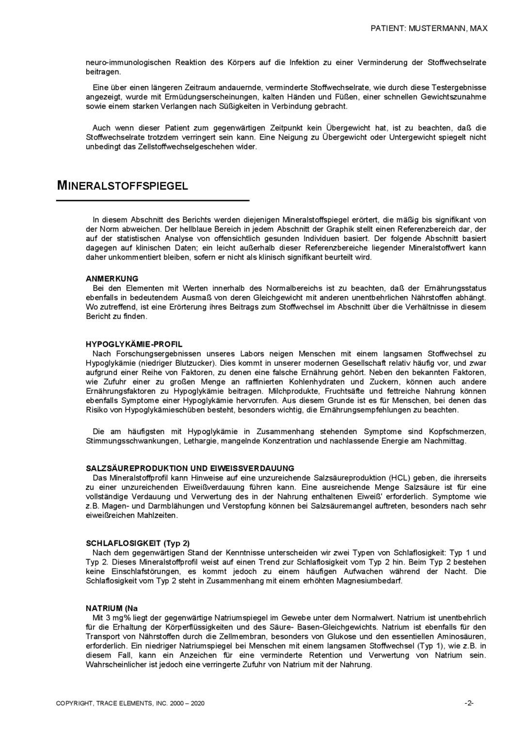 Verisana Haarmineralanalyse