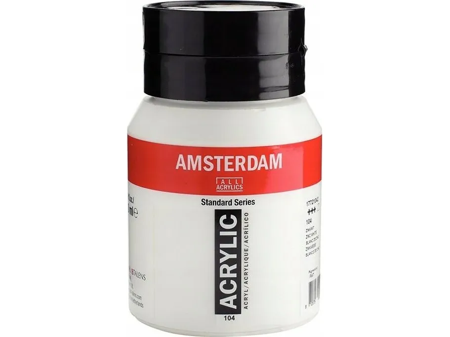 Amsterdam Standard Series Acrylic Jar Zinc White 104